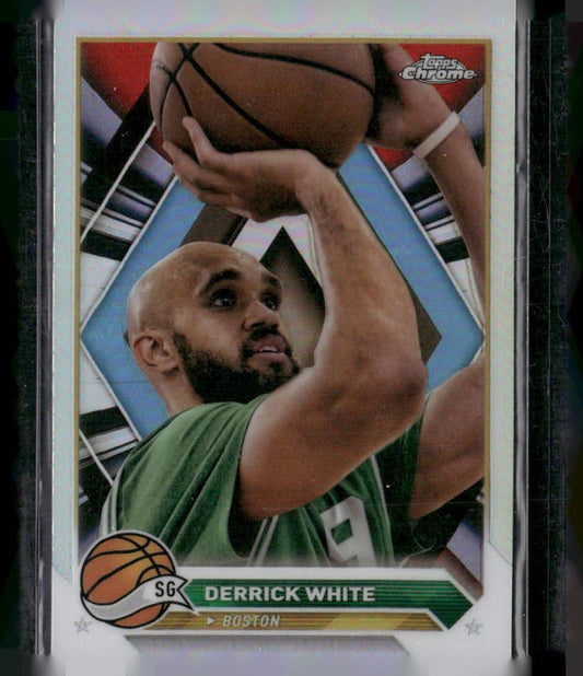2023-24 Topps Chrome #141 Derrick White Refractors