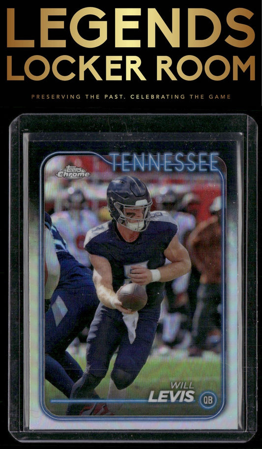 2024 Topps Chrome #188 Will Levis Refractor