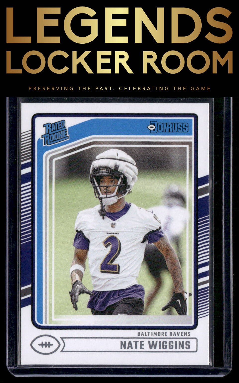 2024 Donruss #391 Nate Wiggins