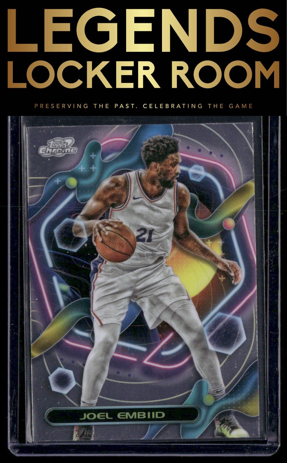 2023-24 Topps Chrome Cosmic #95 Joel Embiid