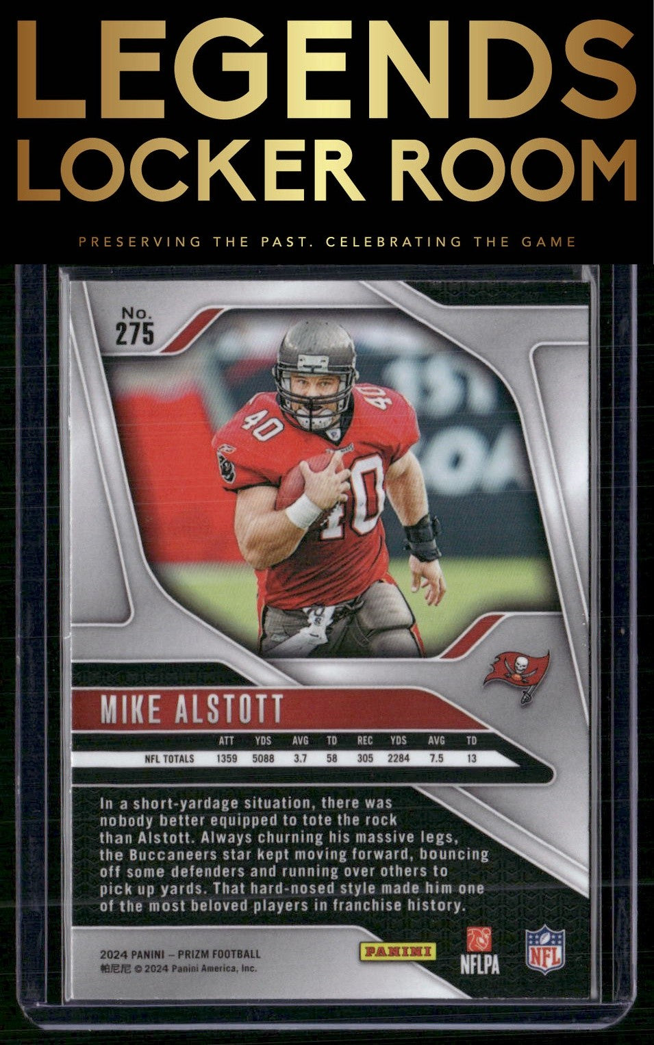 2024 Panini Prizm #275 Mike Alstott