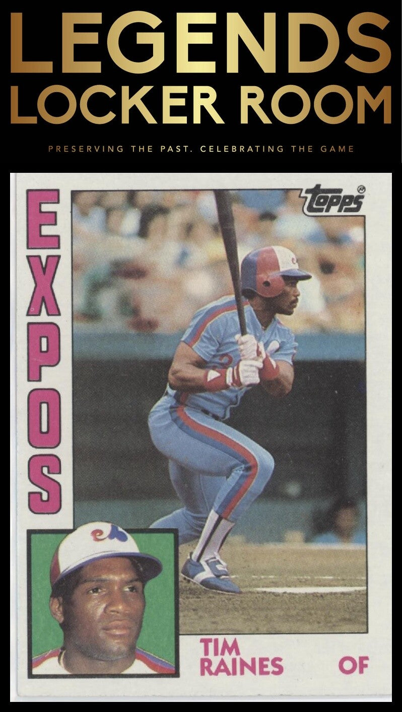 1984 Topps #370 Tim Raines