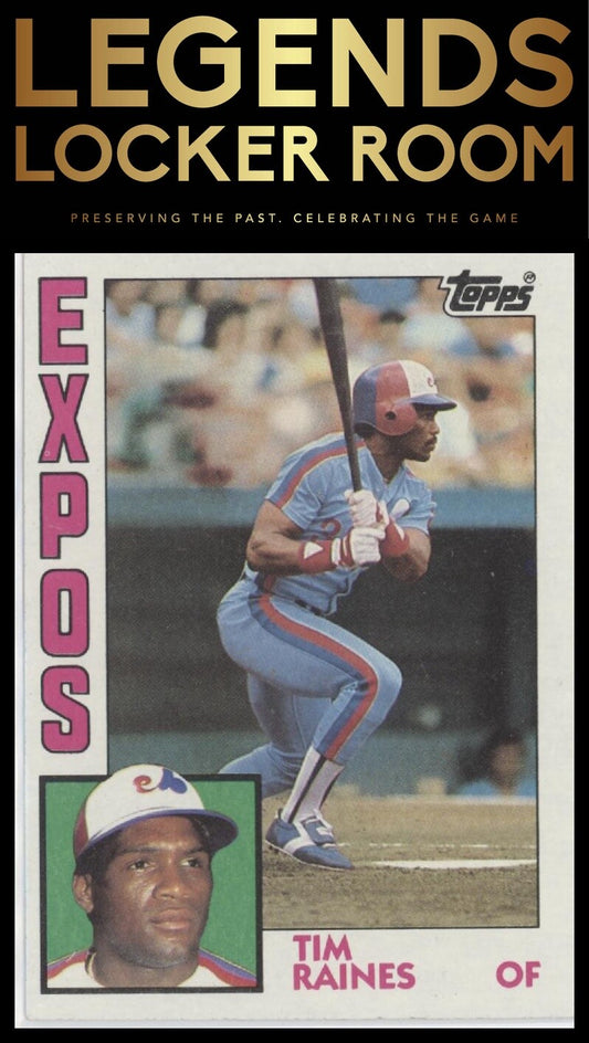 1984 Topps #370 Tim Raines