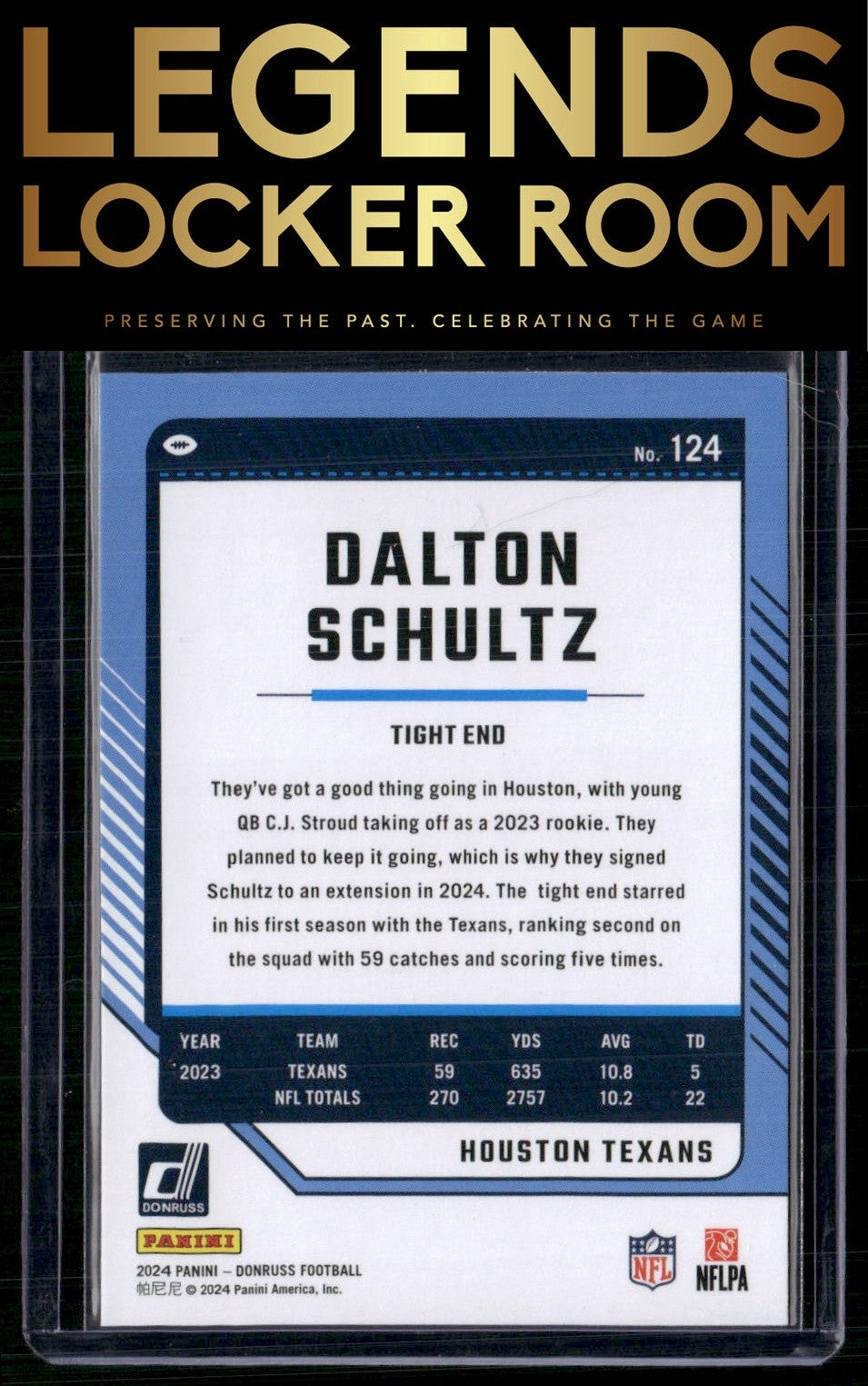 2024 Donruss #124 Dalton Schultz
