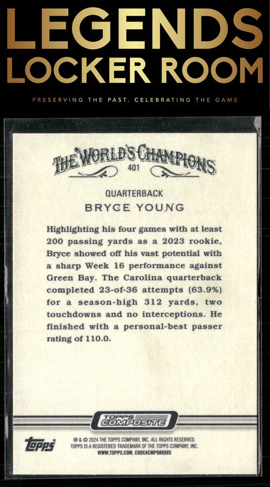 2023 Topps Composite #401 Bryce Young