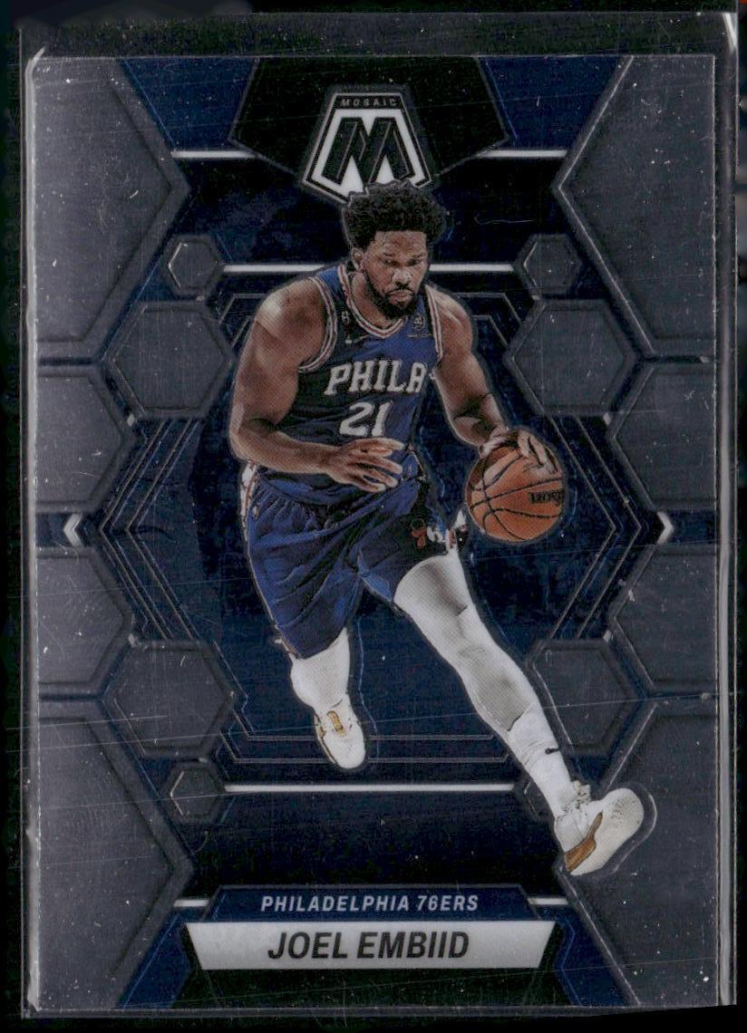 2022-23 Panini Mosaic #141 Joel Embiid