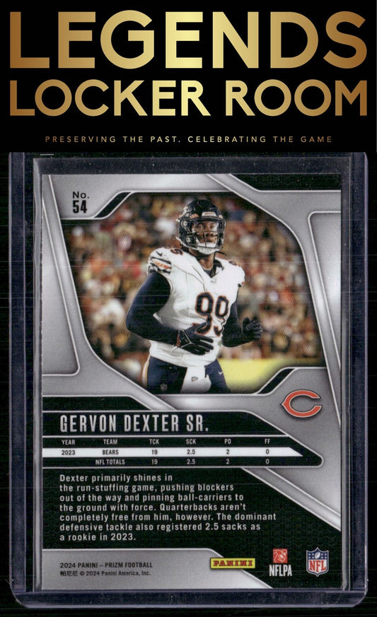2024 Panini Prizm #54 Gervon Dexter Sr.