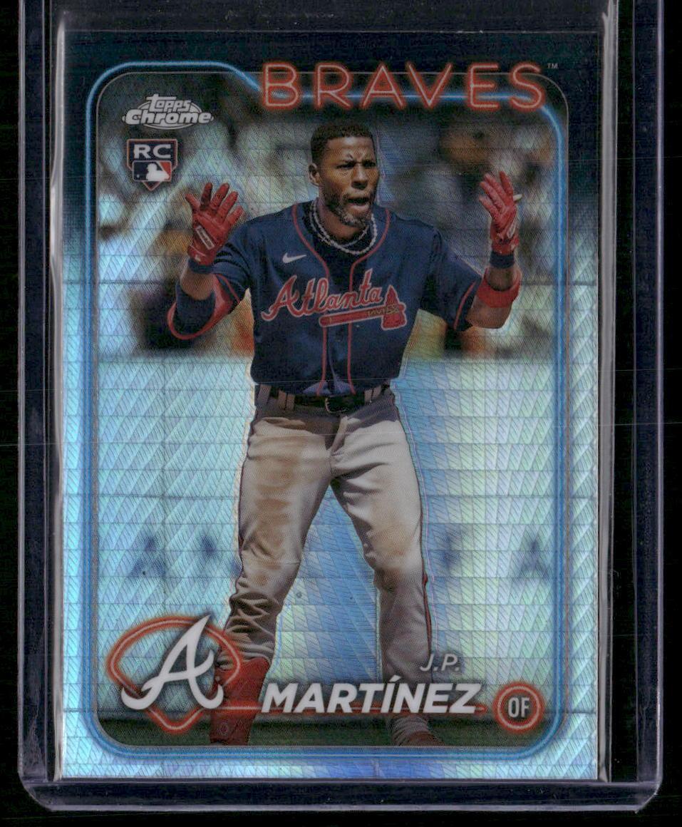 2024 Topps Chrome #294 J.P. Martínez Prism Refractors