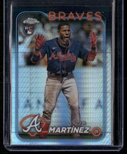 2024 Topps Chrome #294 J.P. Martínez Prism Refractors