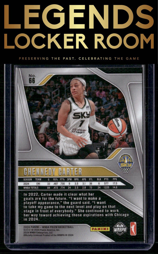 2024 Panini Prizm WNBA #66 Chennedy Carter