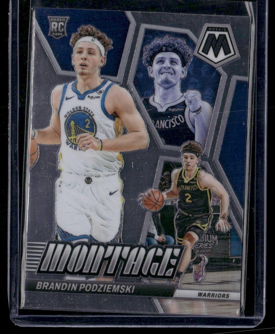 2023-24 Panini Mosaic #27 Brandin Podziemski Montage