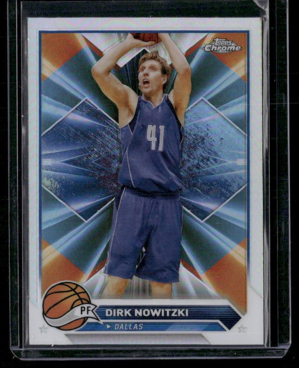 2023-24 Topps Chrome #98 Dirk Nowitzki Refractors