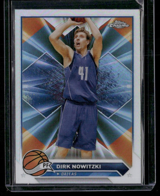 2023-24 Topps Chrome #98 Dirk Nowitzki Refractors