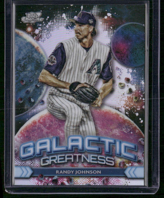 2024 Topps Chrome Cosmic #GG-12 Randy Johnson Galactic Greatness