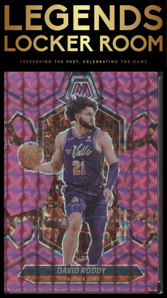 2023-24 Panini Mosaic #157 David Roddy Pink #/149