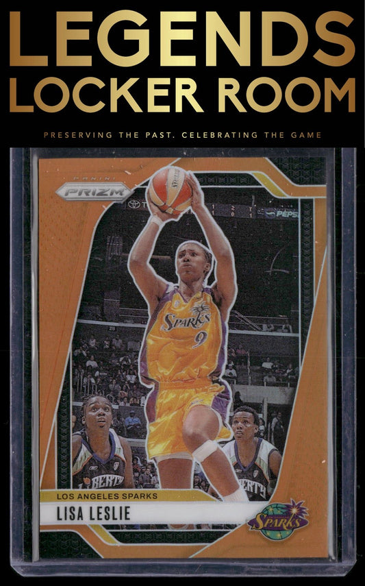 2024 Panini Prizm WNBA #98 Lisa Leslie Orange Prizms #/99