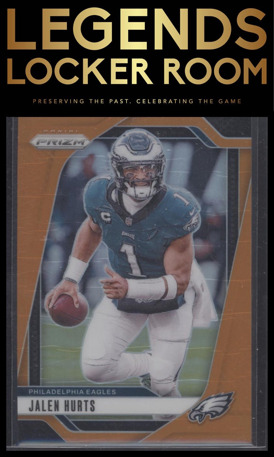 2024 Panini Prizm #231 Jalen Hurts Orange #/249