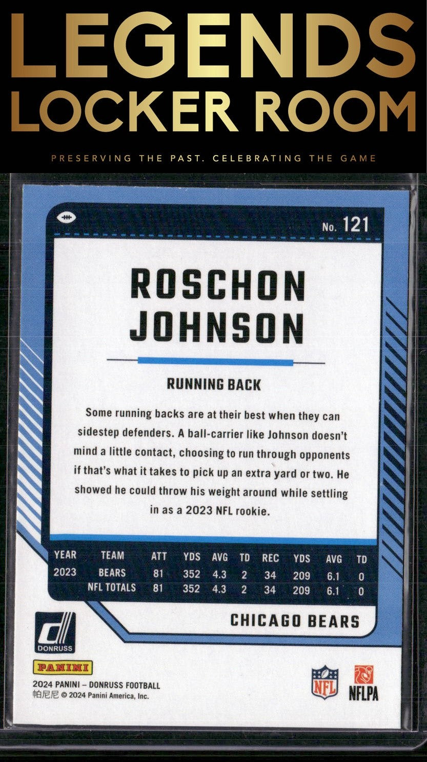 2024 Donruss #121 Roschon Johnson