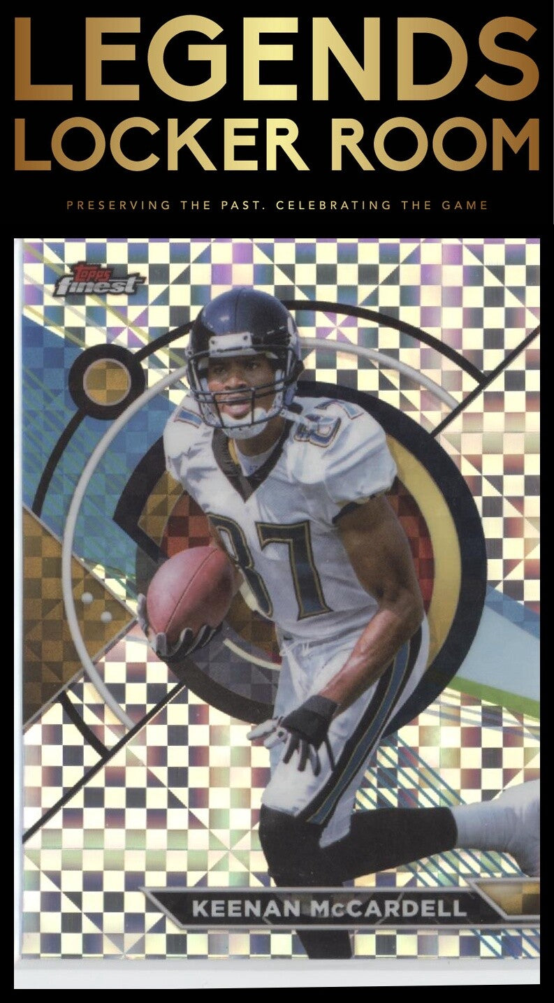 2023 Topps Composite #197 Keenan McCardell Finest Checkerboard Refractor