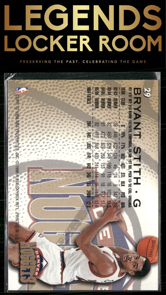 1996-97 Fleer #29 Bryant Stith