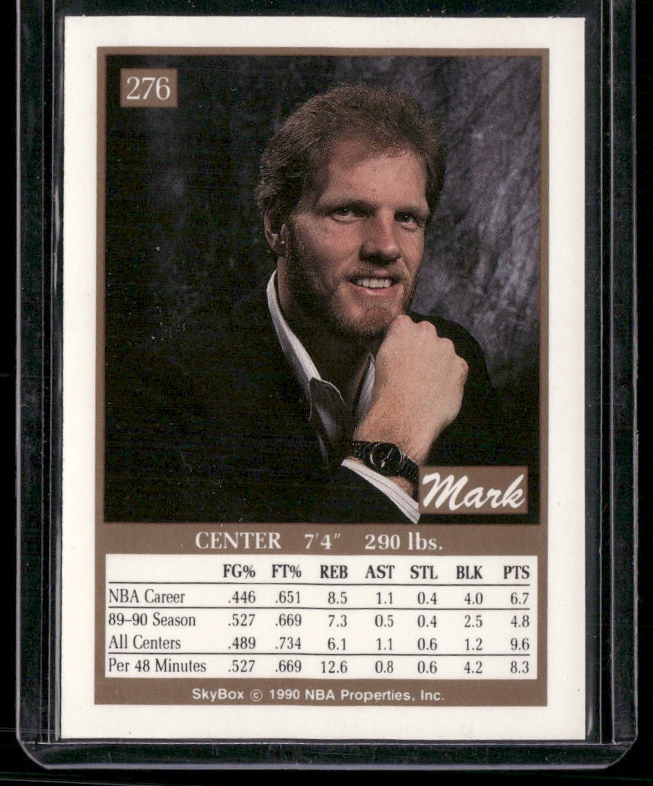 1990-91 SkyBox #276 Mark Eaton