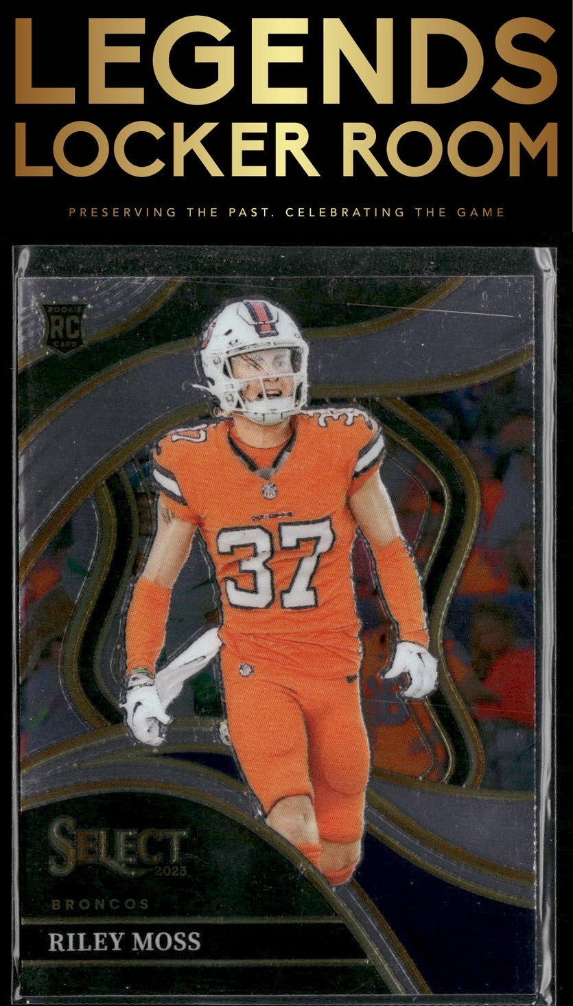 2023 Panini Select #222 Riley Moss
