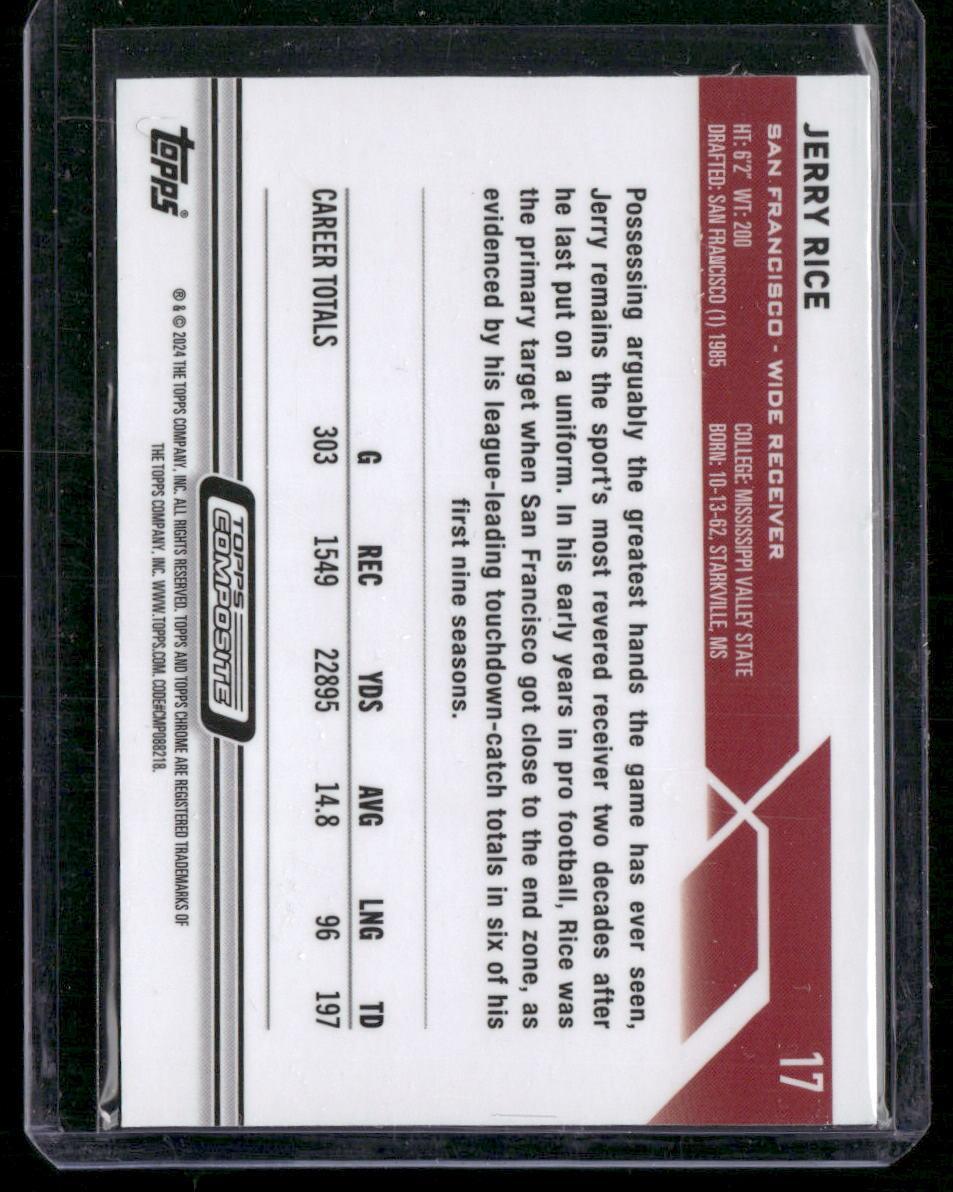 2023 Topps Composite #17 Jerry Rice