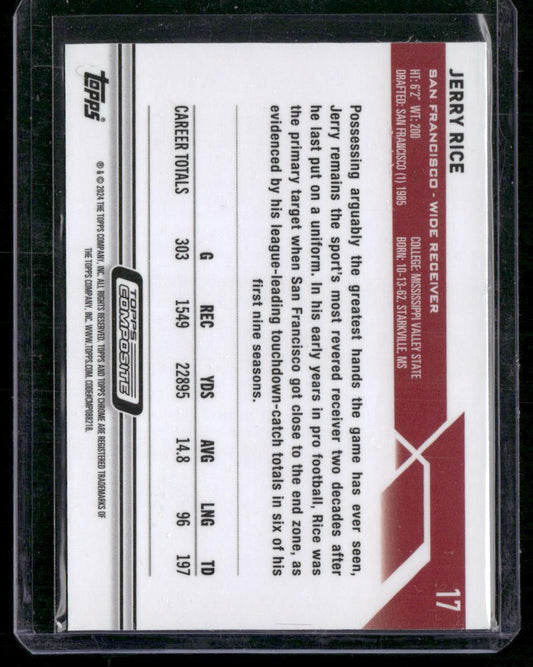 2023 Topps Composite #17 Jerry Rice