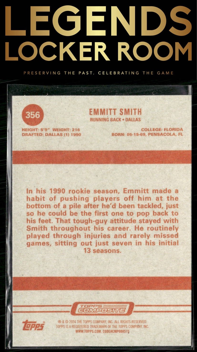 2023 Topps Composite #356 Emmitt Smith