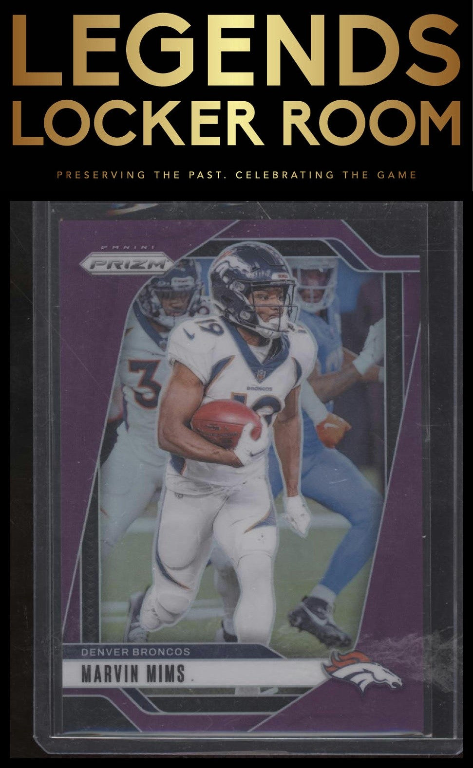 2024 Panini Prizm #88 Marvin Mims Purple #/125