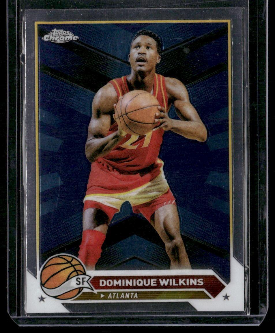 2023-24 Topps Chrome #166 Dominique Wilkins