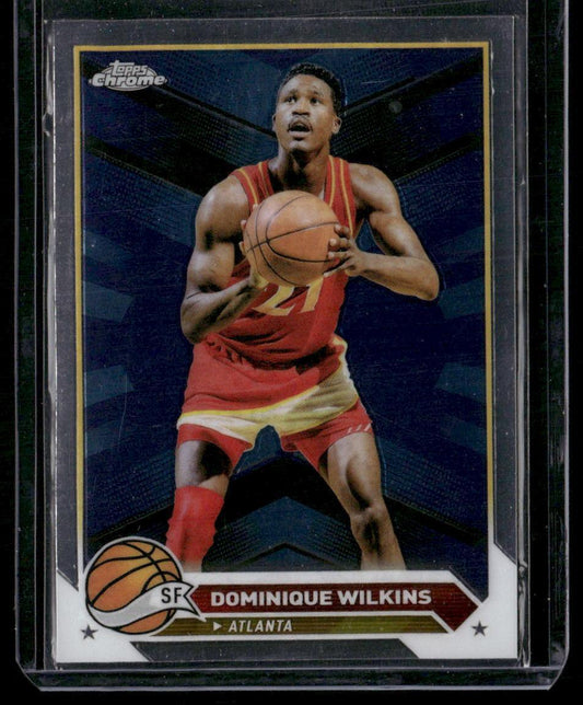 2023-24 Topps Chrome #166 Dominique Wilkins