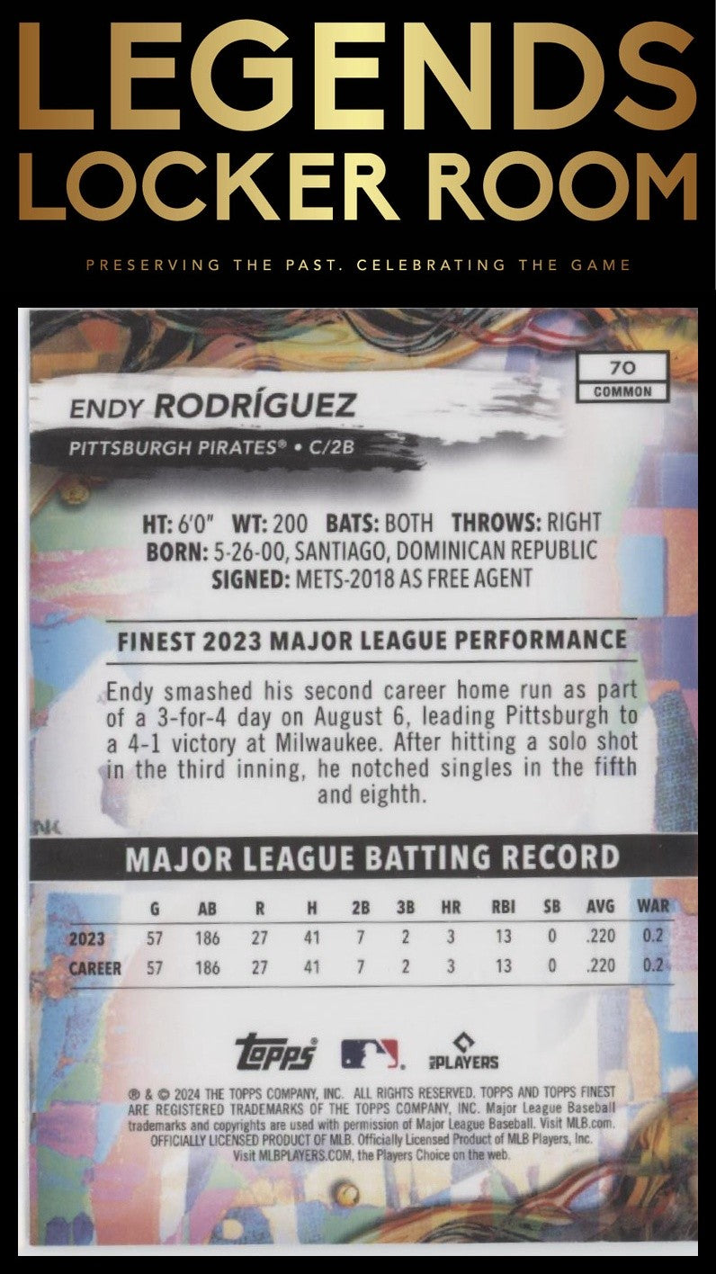 2024 Finest #70 Endy Rodríguez