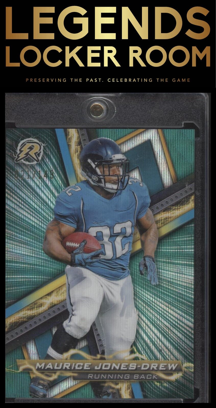 2023 Topps Composite #87 Maurice Jones-Drew Resurgence Teal Surge #/149