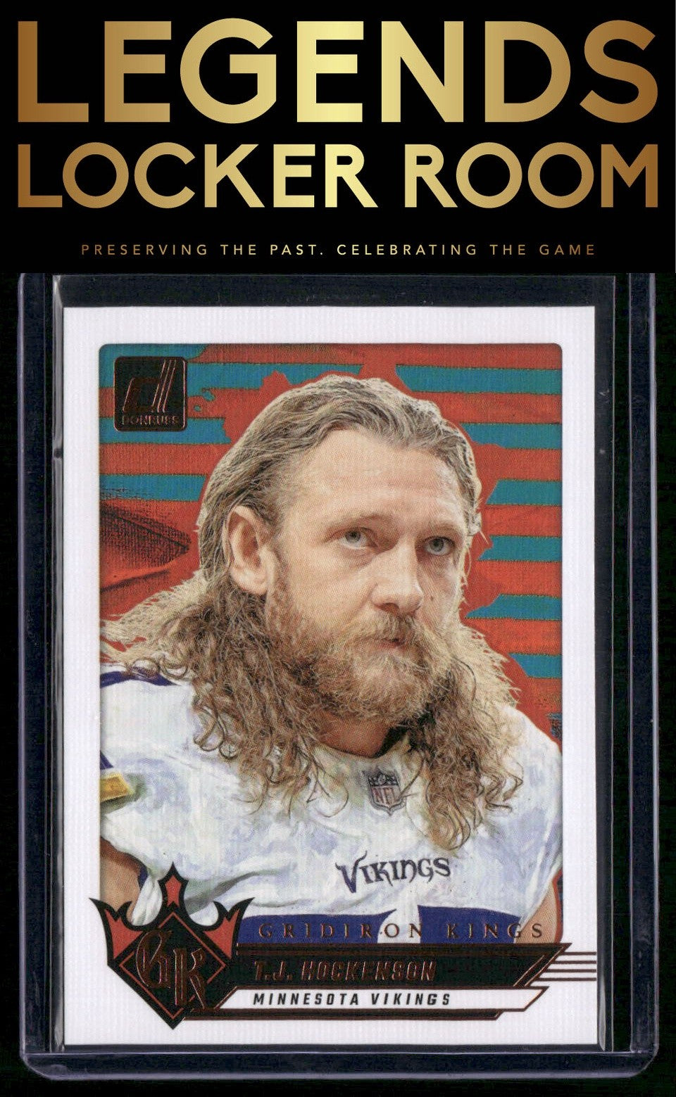2024 Donruss #14 T.J. Hockenson Gridiron Kings