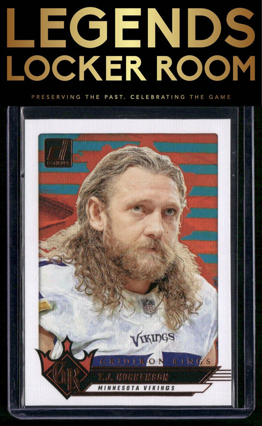 2024 Donruss #14 T.J. Hockenson Gridiron Kings
