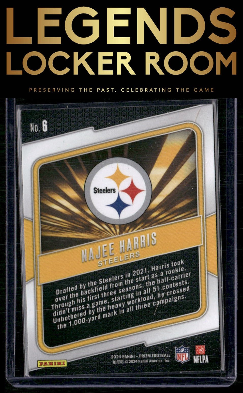 2024 Panini Prizm #6 Najee Harris Hype