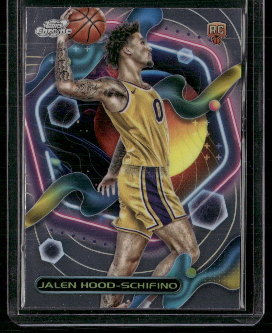 2023-24 Topps Chrome Cosmic #165 Jalen Hood-Schifino