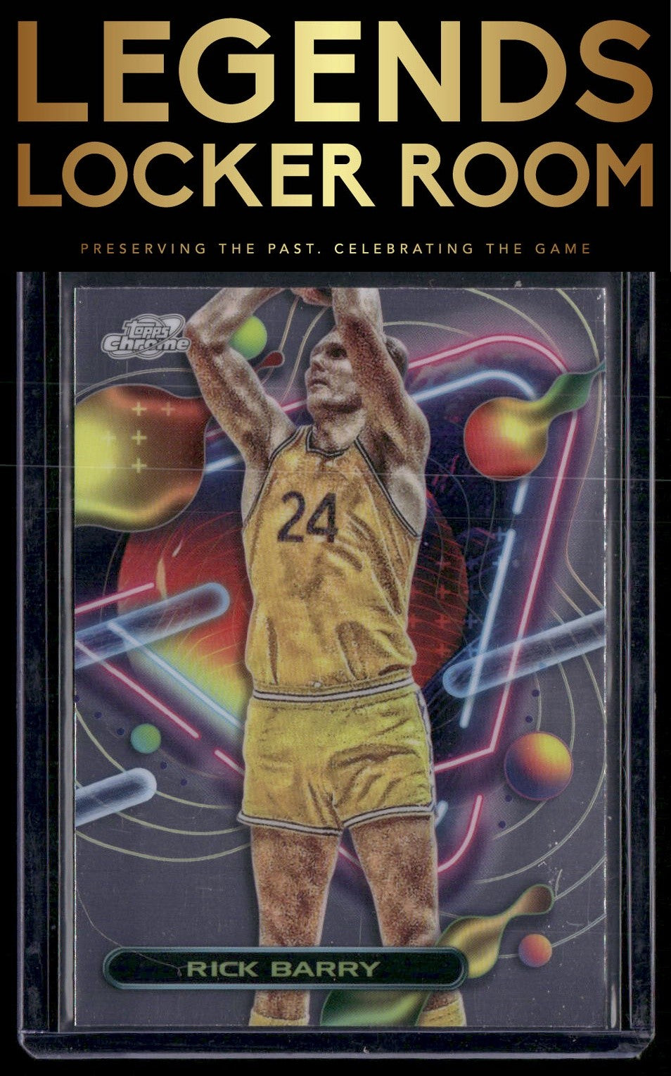 2023-24 Topps Chrome Cosmic #123 Rick Barry