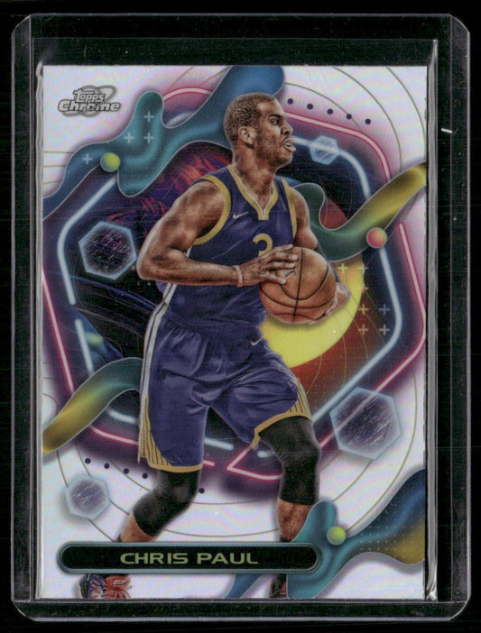 2023-24 Topps Chrome Cosmic #121 Chris Paul Refractors