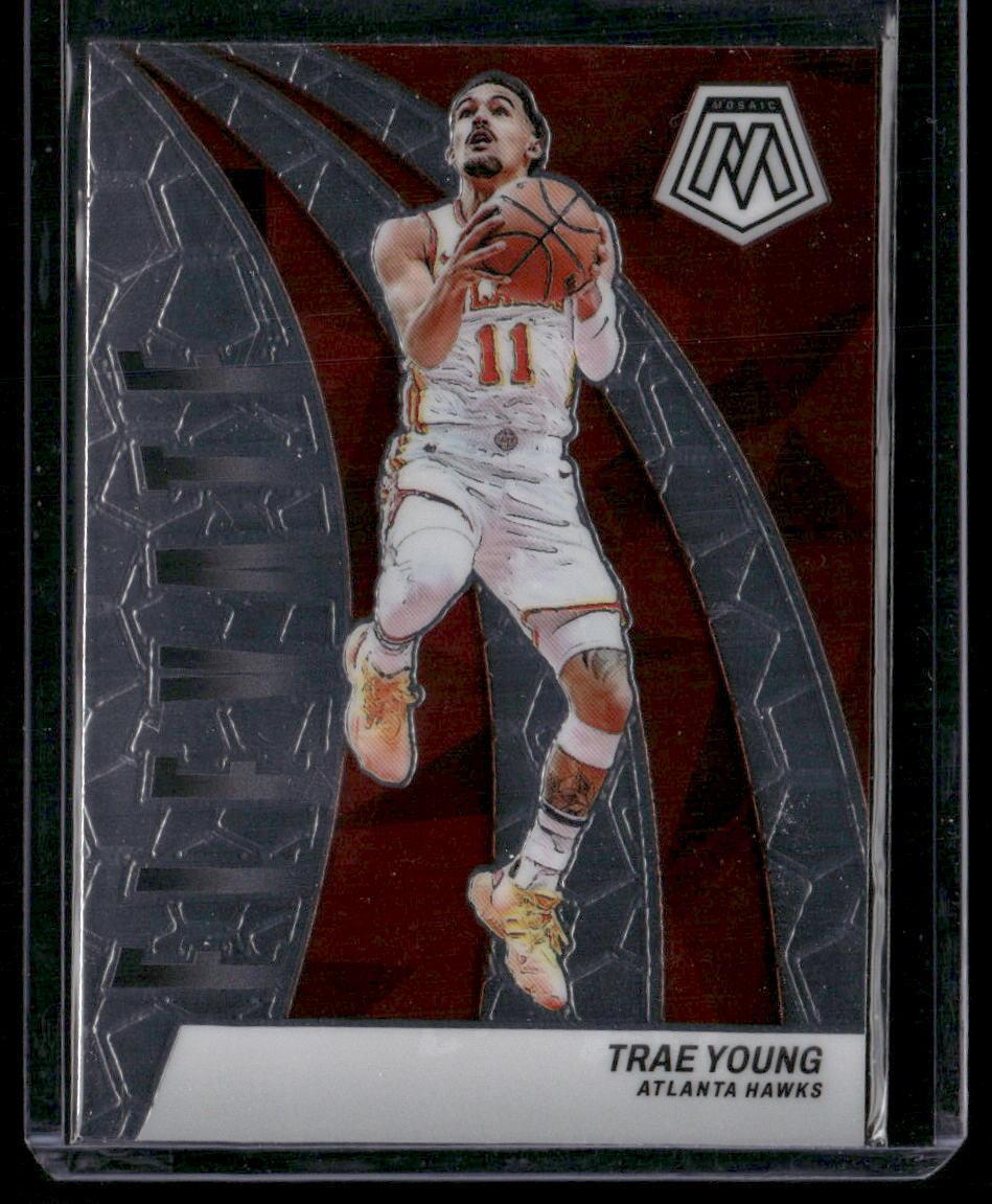 2023-24 Panini Mosaic #11 Trae Young Elevate