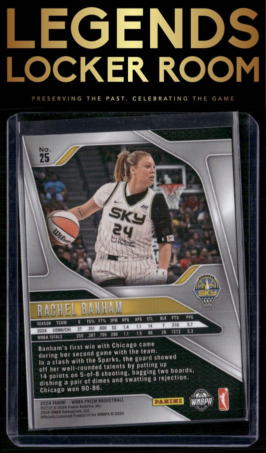 2024 Panini Prizm WNBA #25 Rachel Banham