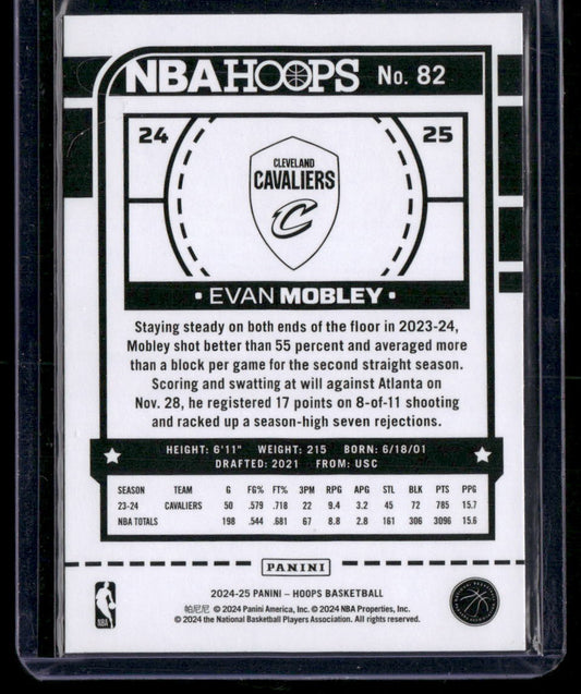 2024-25 Hoops #82 Evan Mobley