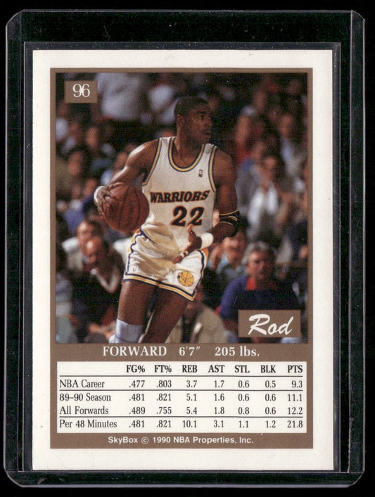 1990-91 SkyBox #96 Rod Higgins