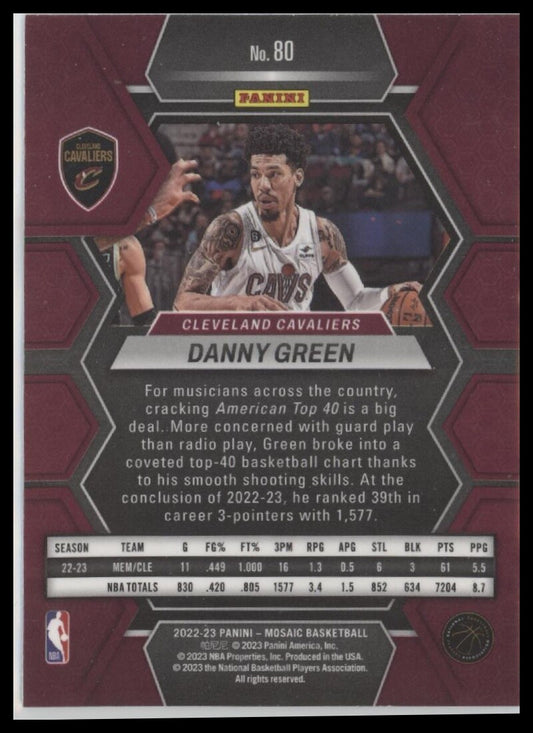 2022-23 Panini Mosaic #80 Danny Green