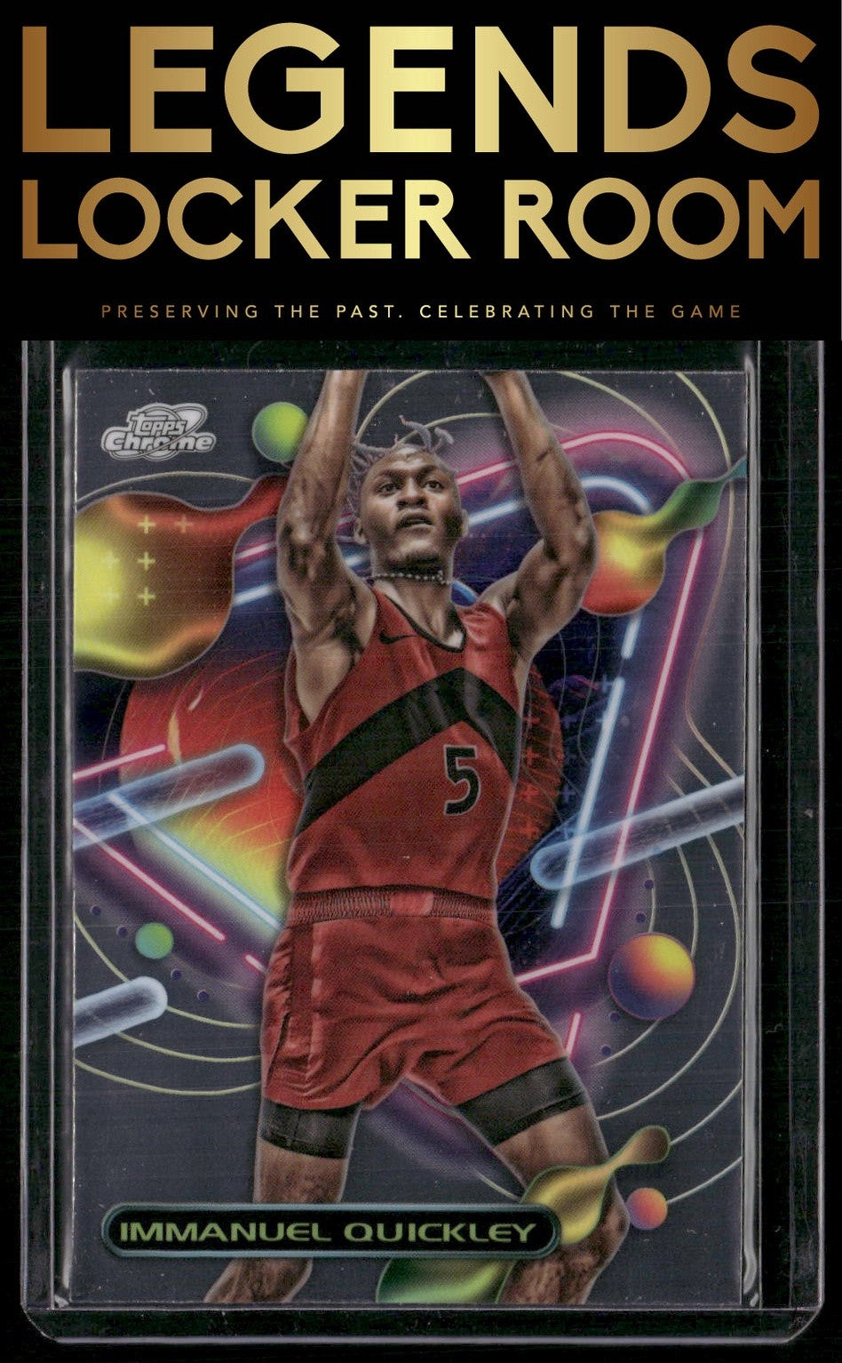 2023-24 Topps Chrome Cosmic #82 Immanuel Quickley