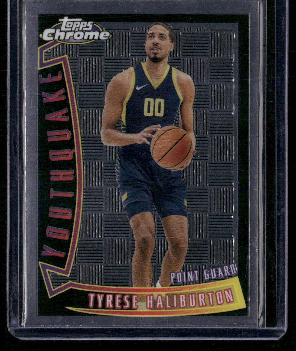 2023-24 Topps Chrome #YQ-15 Tyrese Haliburton Youthquake