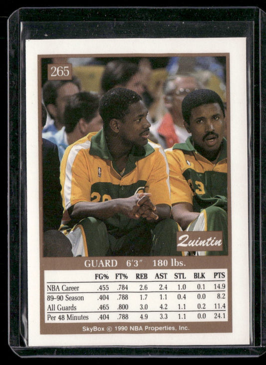 1990-91 SkyBox #265 Quintin Dailey