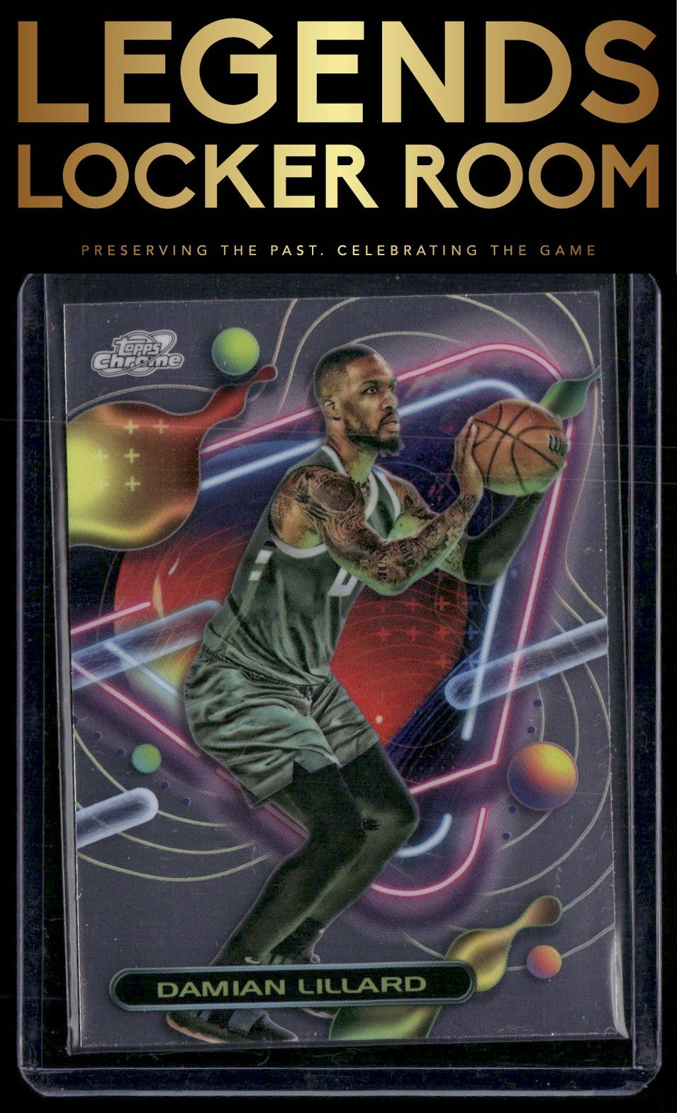 2023-24 Topps Chrome Cosmic #41 Damian Lillard