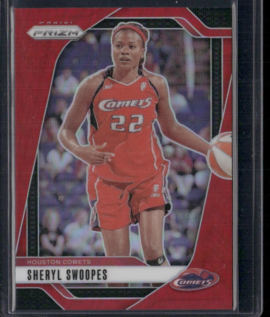 2024 Panini Prizm WNBA #74 Sheryl Swoopes Red Prizms #/299